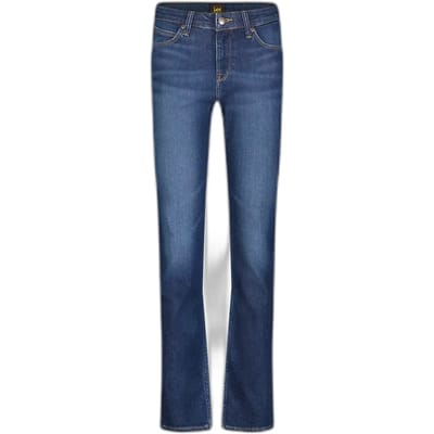 Lee - Marion - Dames Straight-fit Jeans - Rain Falls