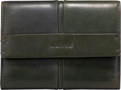 Maître Leren Portemonnee Birkenfeld Ilsebill Purse Green Donkergroen