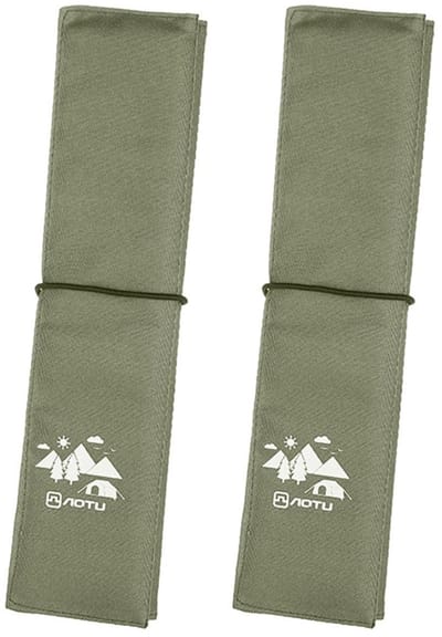 Dailygoods- Zitmat Opvouwbaar - 2 Stuks - Thermisch Wandelsitkussen - Oxford-Stof - Parelkatoen - Lichtgewicht 57 Gram - Campingkussen