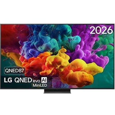 65 inch LG QNED evo AI QNED87 Mini LED 4K Smart TV 2026 - 65QNED87B6A
