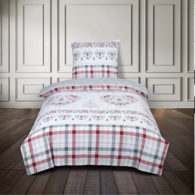 Luxe Katoen Flanel dekbedovertrek Dolomitas -140x200