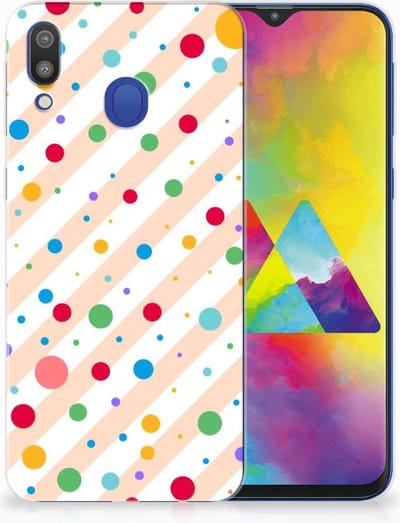 Samsung Galaxy M20 (Power) TPU bumper Dots
