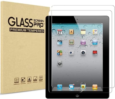 Screenprotector voor iPad 2 / iPad 3 / iPad 4 - 2 stuks Beschermglas van glas Transparante glazen schermbeschermfolie