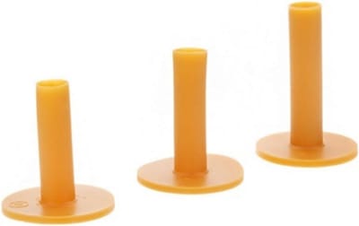 Set van 3 Rubber Golf Tees in Verschillende Hoogtes voor Driving Range
