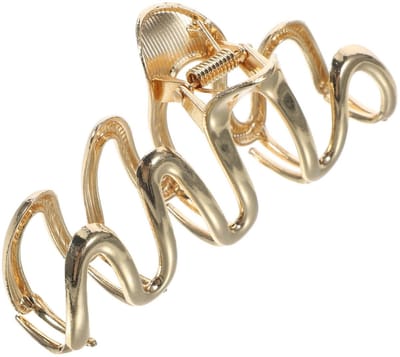 Dailygoods- Haarspeld Goud - Antislip Haarclip - Slangenlijn Ontwerp - Haaraccessoires Dames - Hoogwaardig Legeringsmateriaal - Elegant en Duurzaam