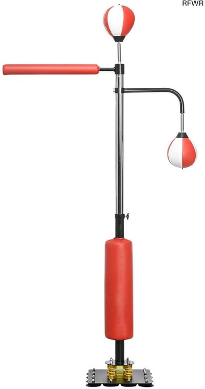 RFWR® Verstelbare Bokszak Trainer met Speedball voor Volwassenen en Tieners