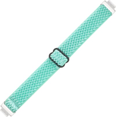 Nylon bandje - geschikt voor Fitbit Inspire 2 en Fitbit Ace 3 - mintgroen