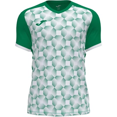 Joma Supernova III Shirt Korte Mouw Heren - Groen / Wit | Maat: M