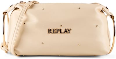 REPLAY schoudertas Reporter Bag Birch crème
