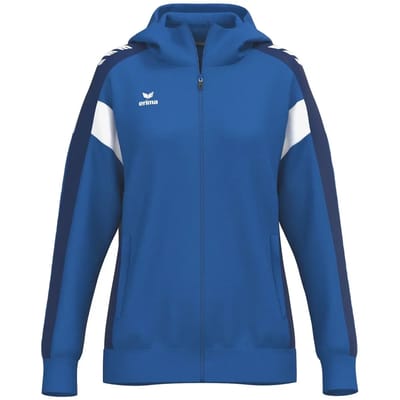 Erima Celebrate 125 Trainingsjack Met Capuchon Dames - New Royal / New Navy | Maat: 36