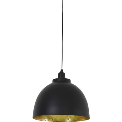 Light & Living Hanglamp Kylie - Zwart/Goud - Ø30cm - Modern,Luxe - Hanglampen Eetkamer, Slaapkamer, Woonkamer