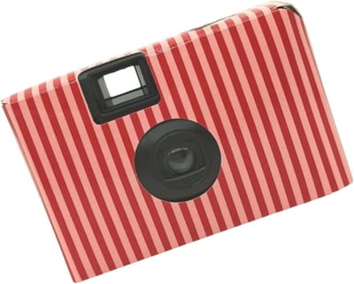 Wegwerp Camera - Filmcamera Nostalgische Camera - Momenten Vastleggen - Niet-Focus Technologie - 90x56mm - Zwart