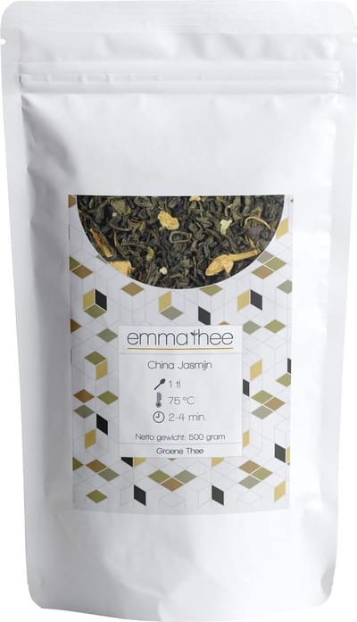 Jasmijnthee 500 Gram - Losse Thee - Puur & Natuurlijk - Bloemig & Verfijnd