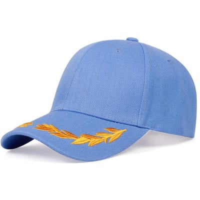 Chapeau Hip Hop Sports Loisirs Casquettes Tendance Épis de Blé Casquette de Baseball Mode Réglable Coton Chapeau de Soleil Unisexe Couleur Unie Chapeaux Snapback gray