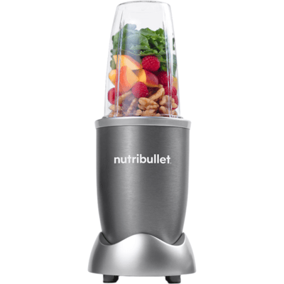 Nutribullet Original Blender - Grijs - 600 W - Smoothie Maker - Inclusief beker en mes - Voor voedingsextractie