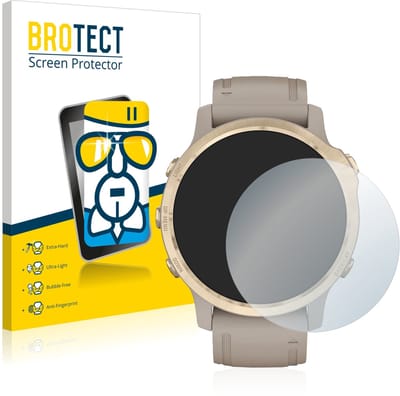 Screenprotector voor Garmin Fenix 6S Pro Solar Beschermglas transparant