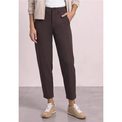 Barrel Leg broek met gespdetail