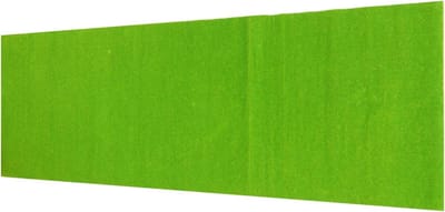 Kunstgras Vierkanten - Grasmat Gazon - Modelbouw Decoratie - Levensechte Textuur - 100x35cm - Lichtgroen