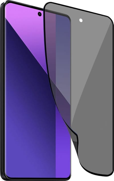 Geschikt voor Xiaomi Redmi Note 13 Pro+ - Privacy Screenprotector - Beschermglas Folie - Privé GuardCover