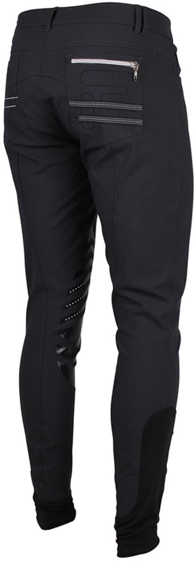 QHP Rijbroek Dave Anti-slip - Grey - 46