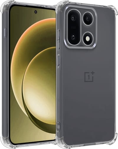 Hoesje - Geschikt voor OnePlus 15 - Sterk & Shockproof - Siliconen Case - Back Cover - Telefoon Hoes Shock Proof - Telefoonhoesjes - Transparant