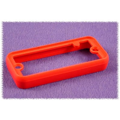 Hammond Electronics 1455CBRED-10 1455CBRED-10 Omlijsting (l x b x h) 8 x 54 x 23 mm ABS Rood 10 stuk(s)