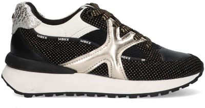 Mexx Juju Jay Sneakers Meisjes - Leren Sneaker - Zwart - Maat 30
