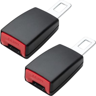 Gordelverlenger - set 2 stuks - auto - universeel - zwangere vrouw - zwart