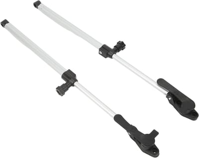 Raam Ondersteuning Staven - Venster Lift Struts - Camper Stabilisatie - Telescopisch Aluminium - 310-435mm Verstelbaar