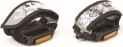 Cinelli Kinks Straps Mike Giant Pedaalriemen, zwart/wit