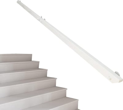 Trapleuning - Wandsteun - Veilig Lopen - Massief Hout - 100cm - Houtkleur