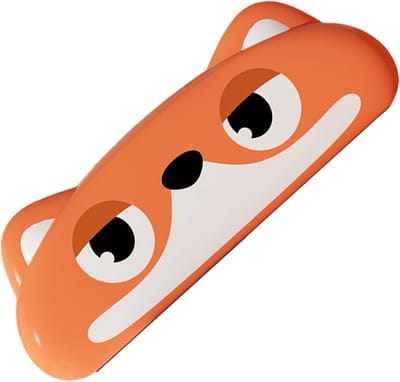 Mondharmonica Kinderen - Muziek Speelgoed - Eerste Muziekles - Vrolijk Cartoonthema - 16 cm Lengte - Oranje