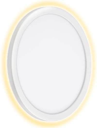 TELEFUNKEN - NIZZA - LED Wandlamp Buiten, IP44, 4000K, 15W, Ø28cm, Wit