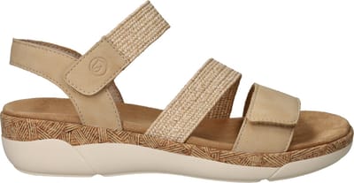 Remonte Sandalen - Dames - Beige - Maat:37