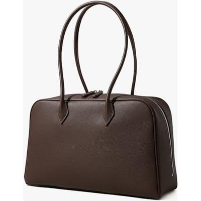 Tassen met High-end Niche Toplaag Leer Schoudertassen Trendy Leren Dames Tassen Handtassen Tassen gray