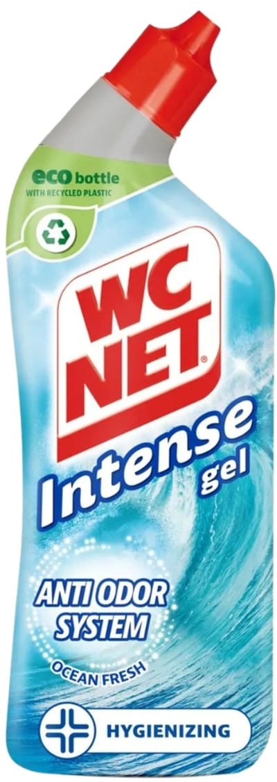 WC Net - Toiletreiniger - Gel - Ocean Fresh - Verwijderd Geuren - 750 ml