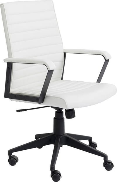 Kare Design Bureaustoel Wit Model Labora