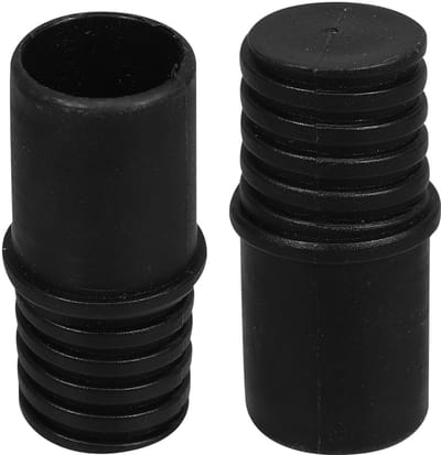 2-delige adapter voor bezemstelen, handige schoonmaakaccessoires voor eenvoudige installatie en gebruiksgemak
