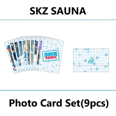 (VOORAFGAANDE BESTELLING)JYP Japan POPUP STORE 2025, Skzoo SAUNA Fotokaart Set