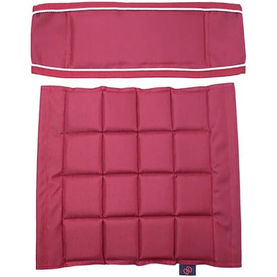 Stoelkussen met twee klittenbanden One Equestrian