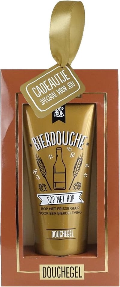 100%LEUK - Bierdouche - Frisse geur van hop - Cadeau voor hem