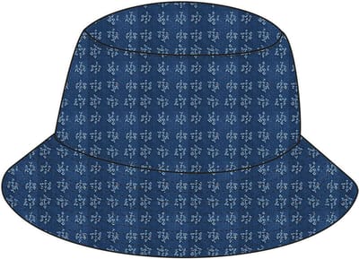 Sarlini Vissershoedje Denim Blauw