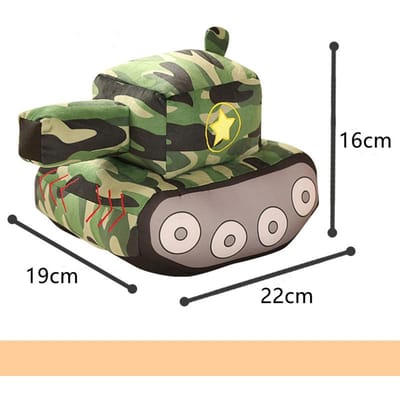 Nieuwe Creatieve Tankwagen Pluche Poppen Simulatie Peluche Speelgoed Nieuwigheid Pluche Speelgoed Gevuld Zacht Kussen Verjaardagscadeau Voor Jongens Kinderen