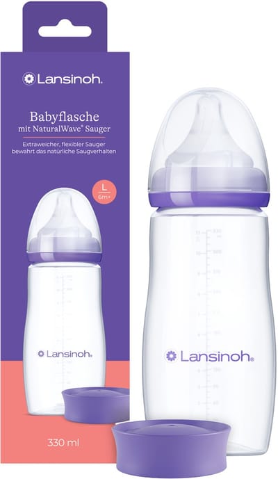 Lansinoh Fles met NaturalWave® Speen - 330 ml
