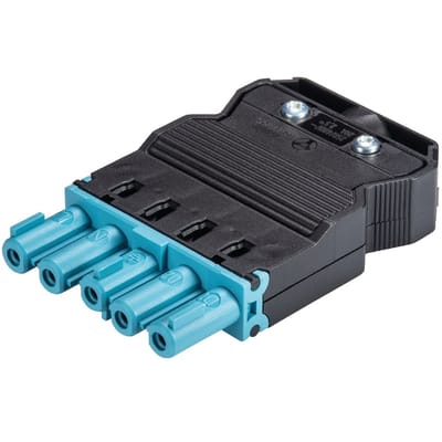 Gesis Klassieke Stekker 5P Vrouwelijk 20A 250V/400V PB02 - 92.953.4453.0 - E3H58