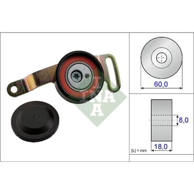 Schaeffler Ina Spanarm, V-ribbelriem INA 533 0078 10