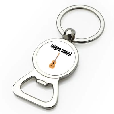 Akyol - gitaar met eigen naam flesopener - Gitaar - gitaar liefhebbers - muziekliefhebber - leuk cadeau voor iemand die houd van gitaren - cadeau - kado - 9 bij 3 cm