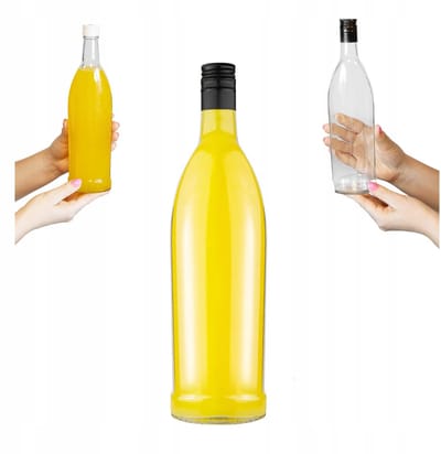 Iskra glazen fles 500 ml - perfect voor zelfgemaakte drankjes