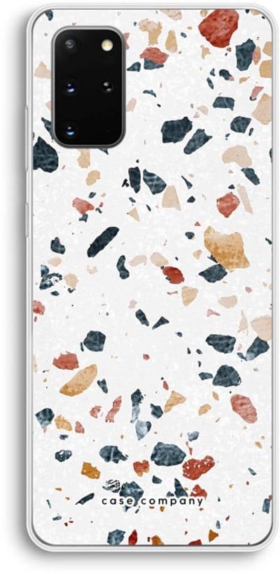 Case Company® - Hoesje geschikt voor Samsung Galaxy S20 Plus hoesje - Terrazzo N°4 - Soft Cover Telefoonhoesje - Bescherming aan alle Kanten en Schermrand