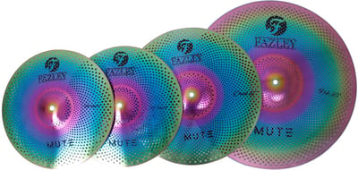 Low Noise Bekkenset 14/16/20 inch - Fazley CYM-Mute-RB